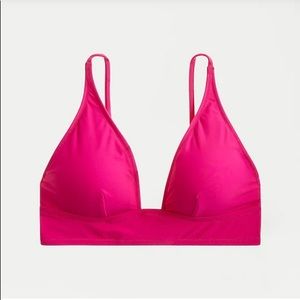 Brand new J.Crew plunge v-neck bikini top